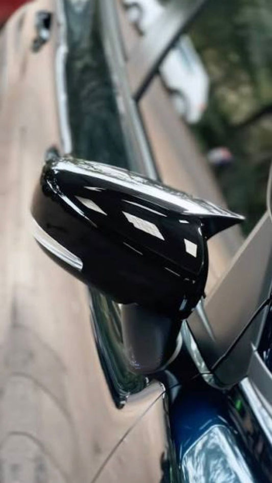 Shark series mirror caps for Suzuki