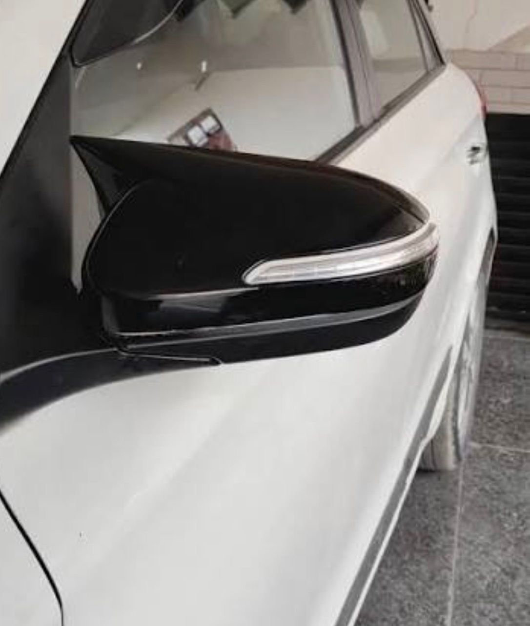 Shark series mirror caps for I20 Elite/Activ