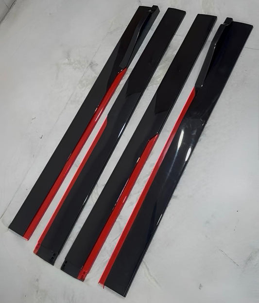 240 cm Full length Adjustable Sideskirts / Side splitter (universal)