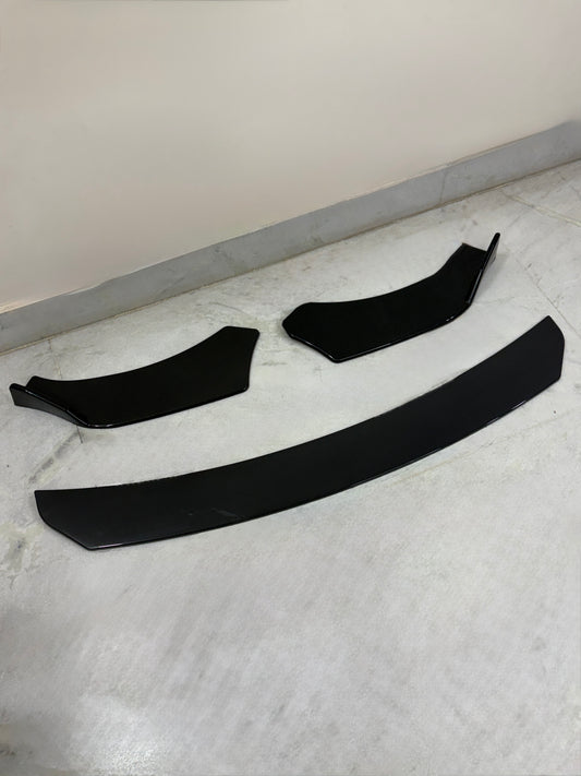 3pcs Front Splitter kit abs (universal)