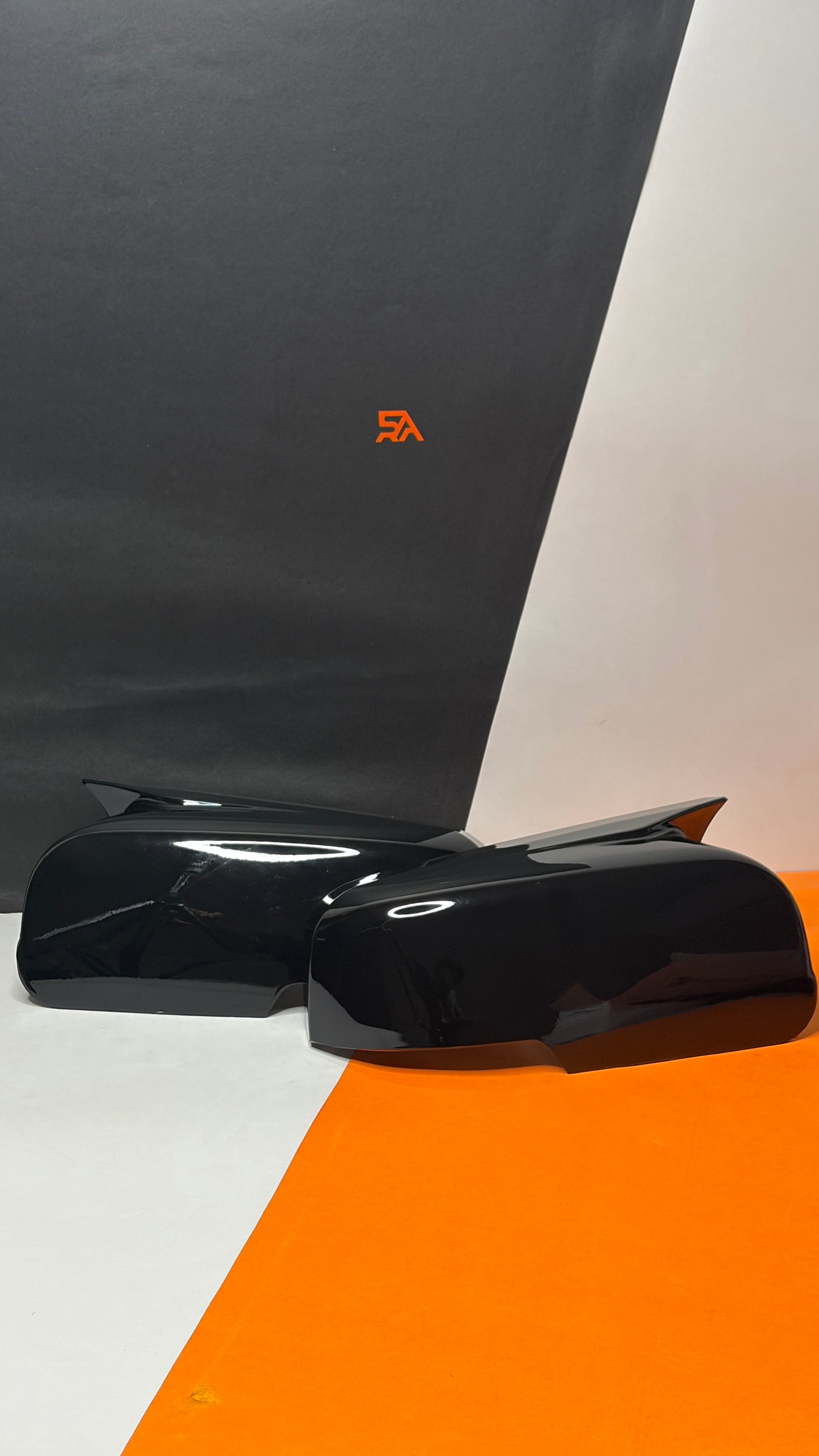 Shark series Mirror Caps for Scorpio Classic / M-Hawk (with indicator)