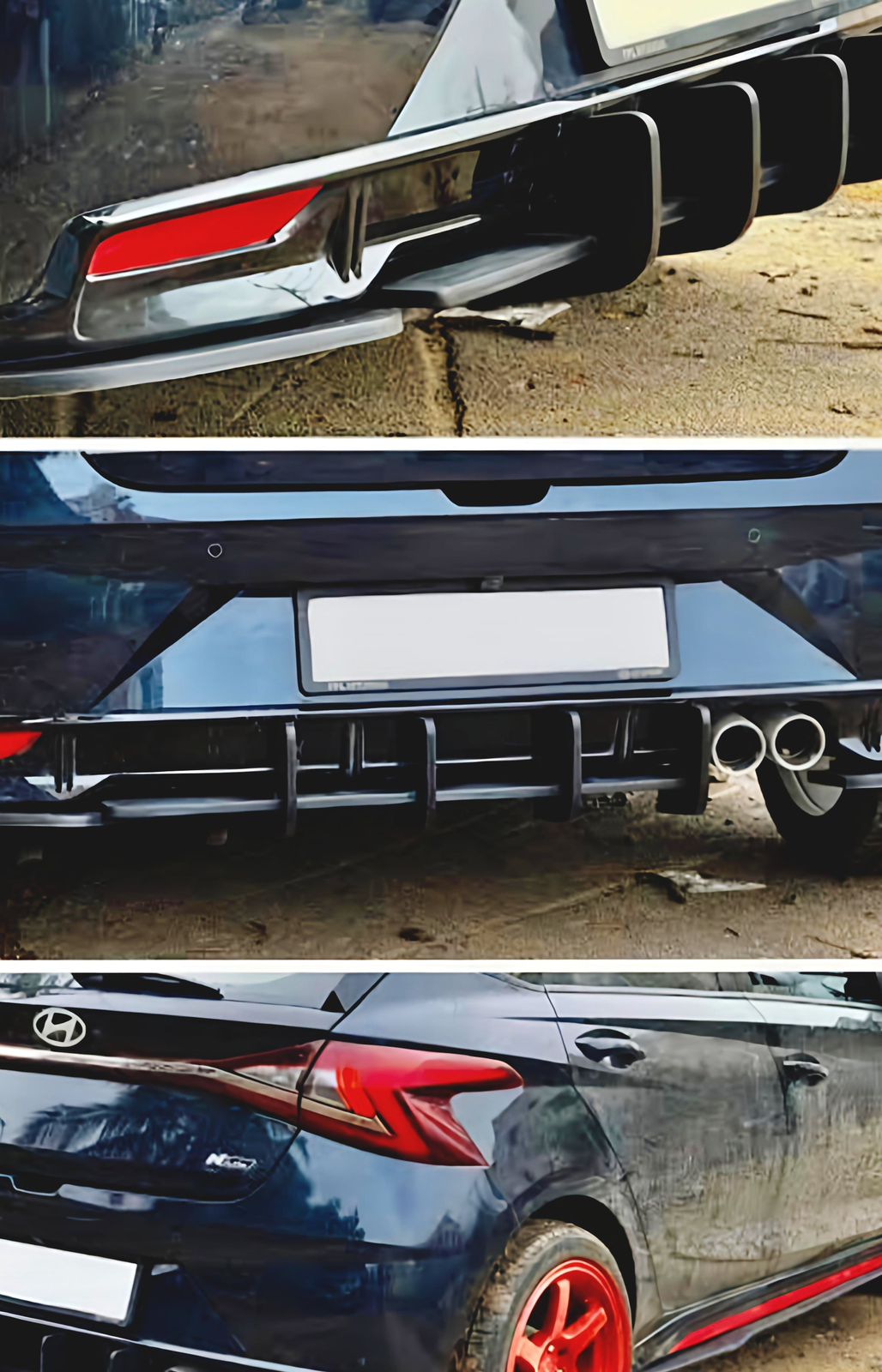 4 fin Diffuser for I20 N-Line