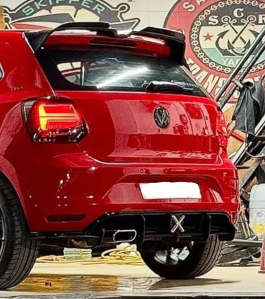 X Shape rear rain light
