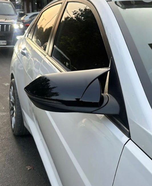 Shark series mirror caps for new Verna