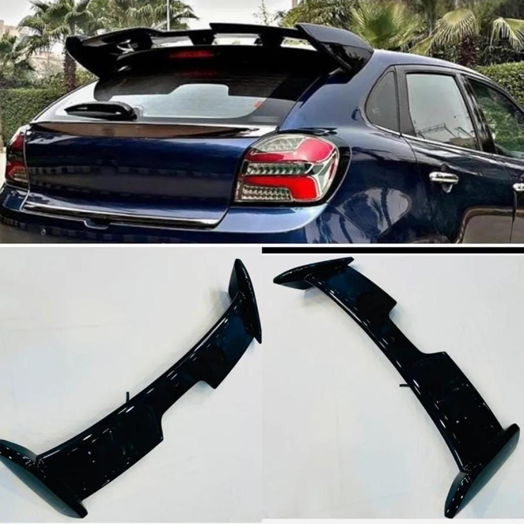 Monster type universal spoiler for hatchbacks and suv's