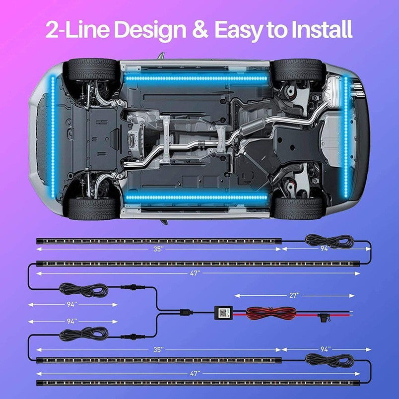 K-3 Underbody Lights App controlled