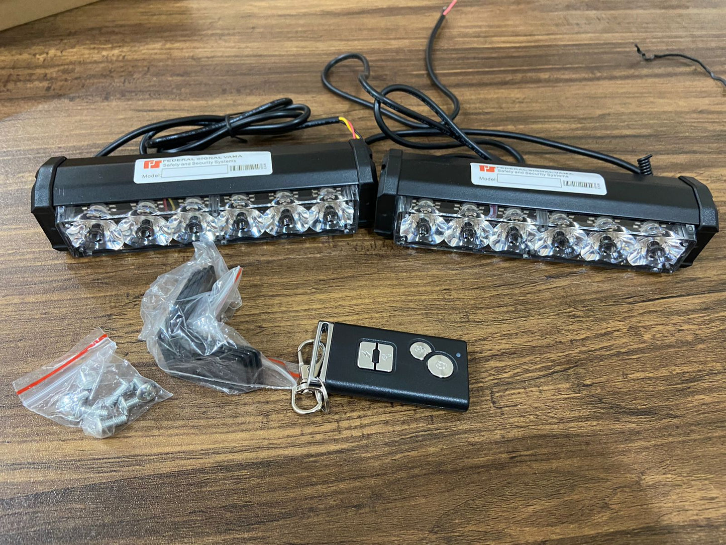 Federal Flashers RED, BLUE, WHITE with 20+ modes and wireless remotes