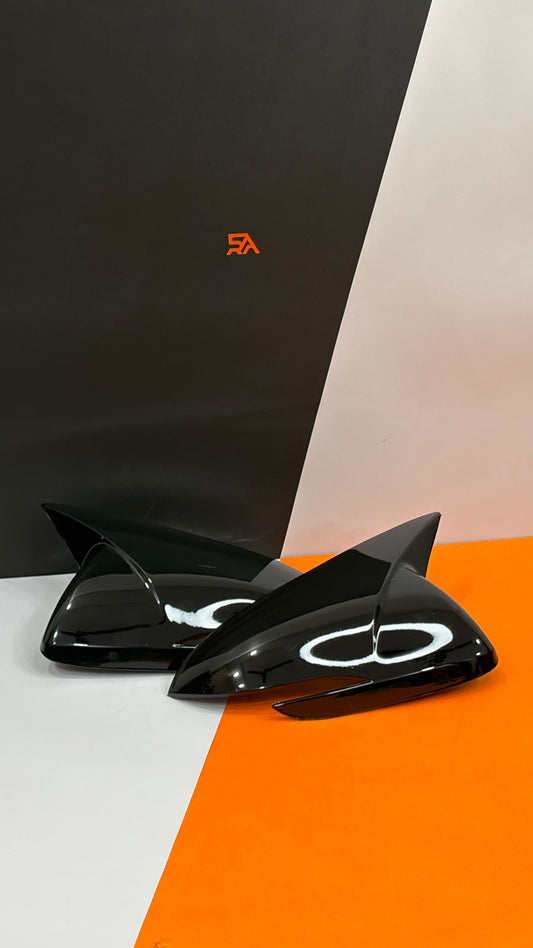 Shark series mirror caps for Verna 2017-23