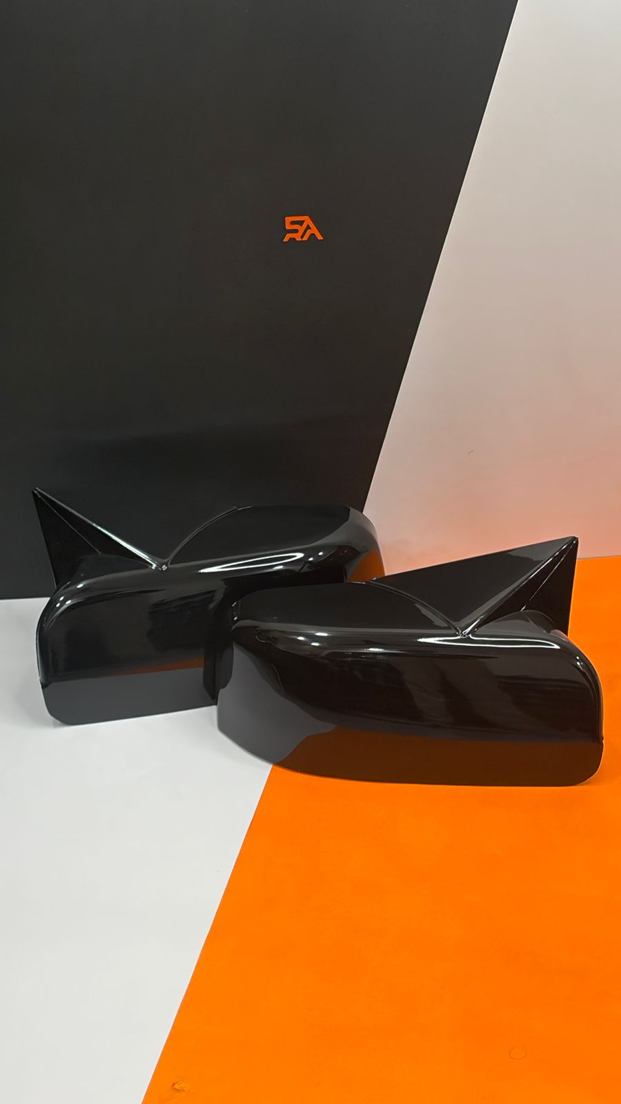 Shark series mirror caps for Scorpio Classic, M-hawk (without indicator)