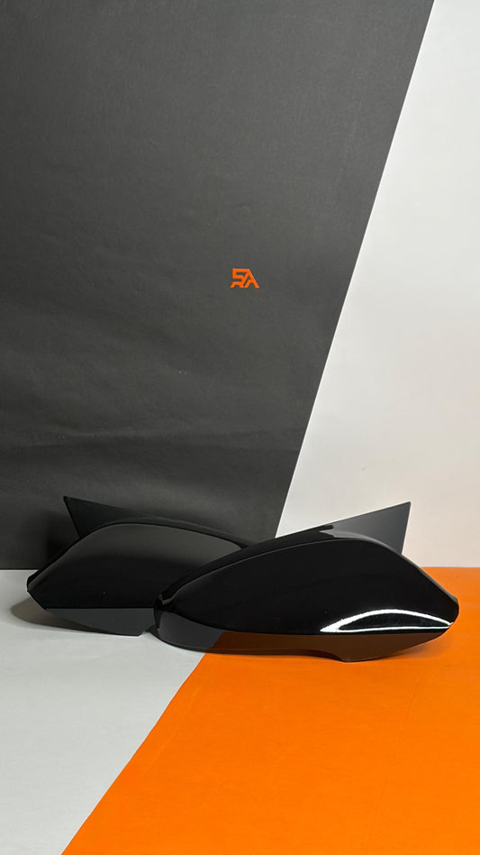 Shark sereis mirror caps for Verna Fluidic, first gen Eelantra
