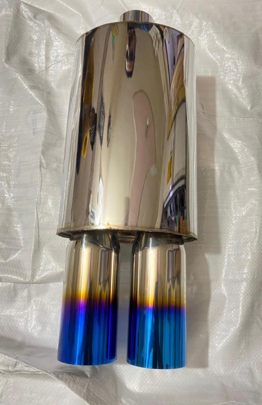 HKS Dual tip freeflow muffler