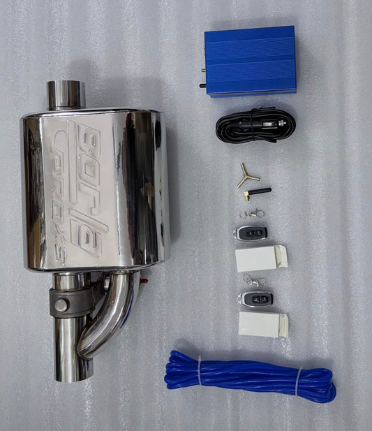 Borla Single tip valvetronic muffler
