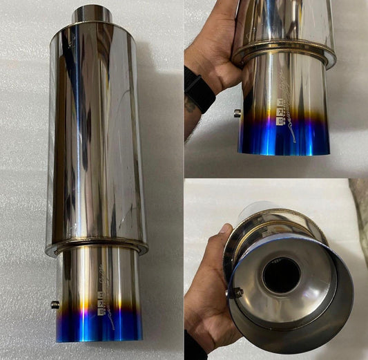 HKS Single tip freeflow muffler
